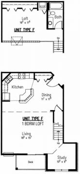 14F - One Bedroom