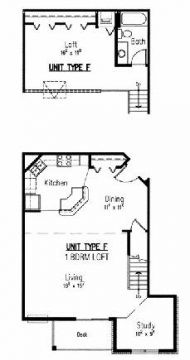 14F - One Bedroom