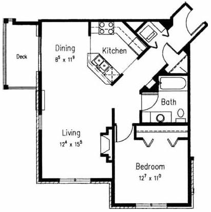 28A – One Bedroom