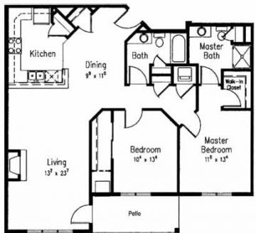 60B1 - Two Bedroom