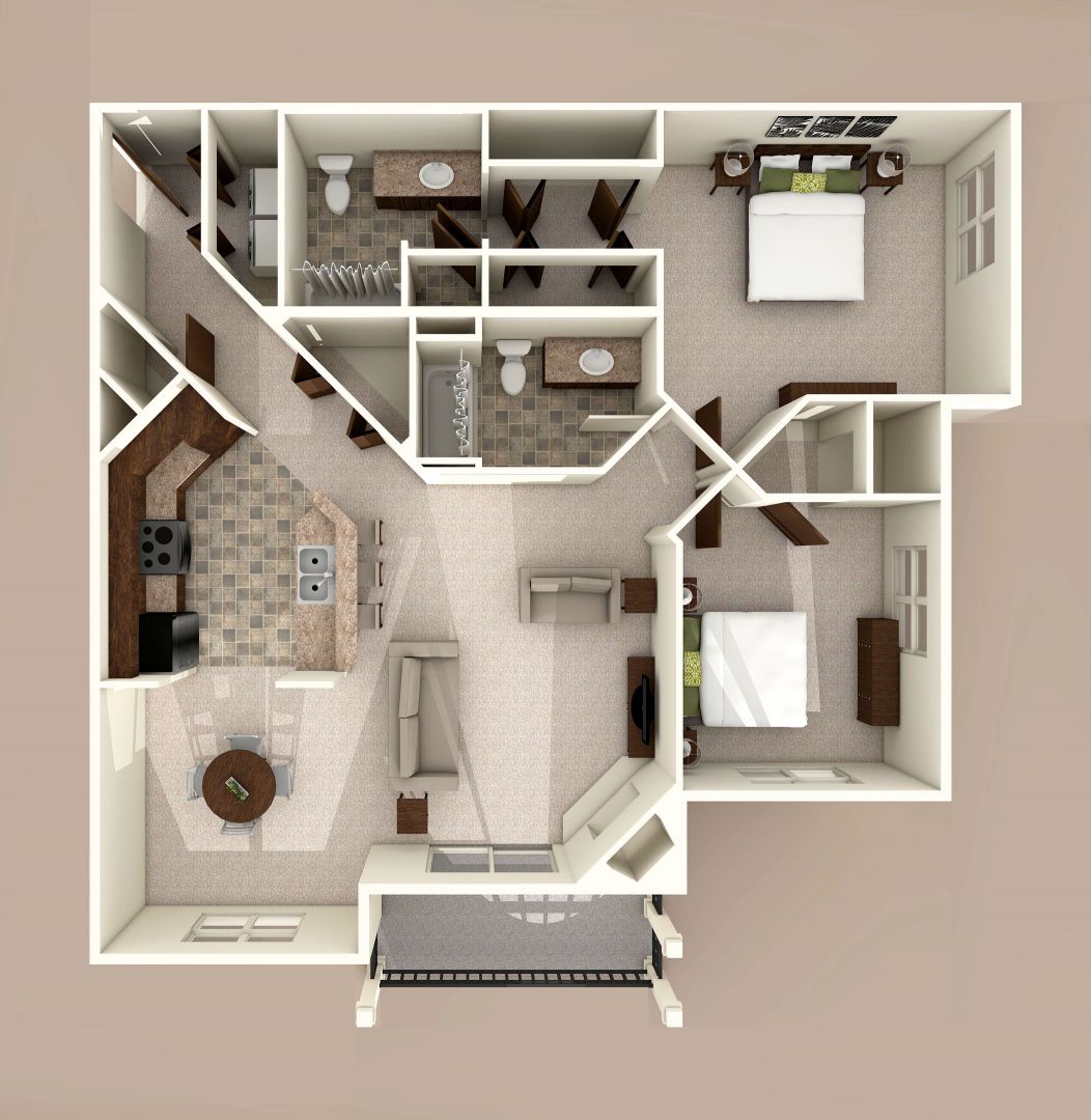 30C- Two Bedroom Corporate Suite