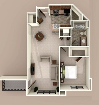 28B - One Bedroom