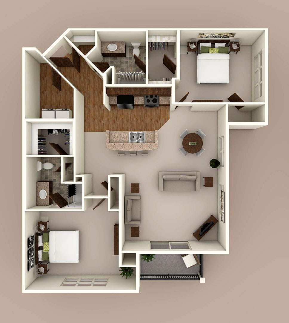 18A-1 – Two Bedroom