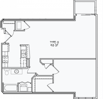 18Q- One Bedroom (large)