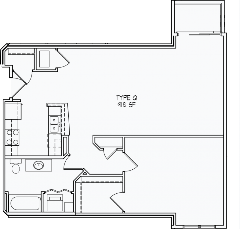 18Q- One Bedroom (large)