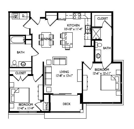 A1-Two Bedroom