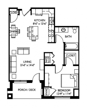 D1-One Bedroom