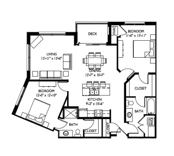 F-Two Bedroom