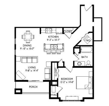G1 - One Bedroom w/ Large Closet