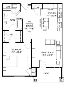 50-BSim  One Bedroom