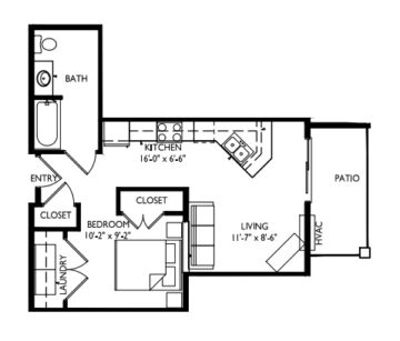 54C-ada-Studio (Garage Parking Included)